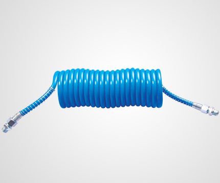 Brake Air Hose Pe (Polyethylene) Black Metal Spring