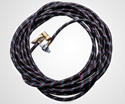 Tire Inflator Hose Textile Covered W/Chuck