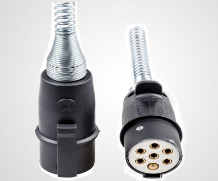 Electric Plug Plastic S Type 24V Metal Spring Screw Type