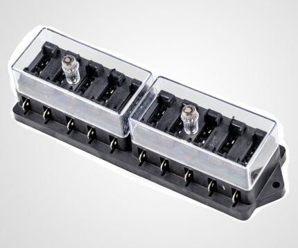 Fuse Box 10 Pole W/Socket